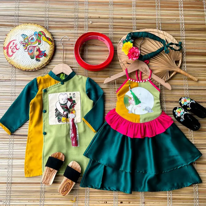 Bộ Yếm Bé Gái 3