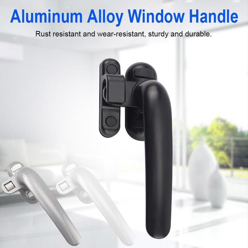 Product Introduction of Professional Aluminum Alloy 50 Push Window Handle Sliding Door Flat Open Door Window Knob Thickened Home Hotel 7 Type Handle 17