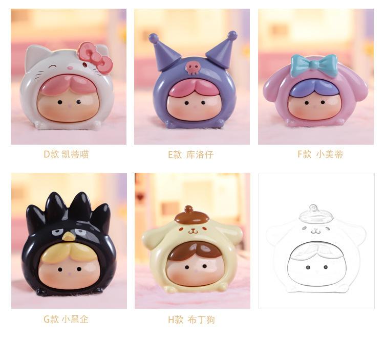 Product Introduction of Blindbox Cute little - Mô hình mô phỏng các nhân vật Sanrio dễ thương, dùng để trang trí, sưu tập 10