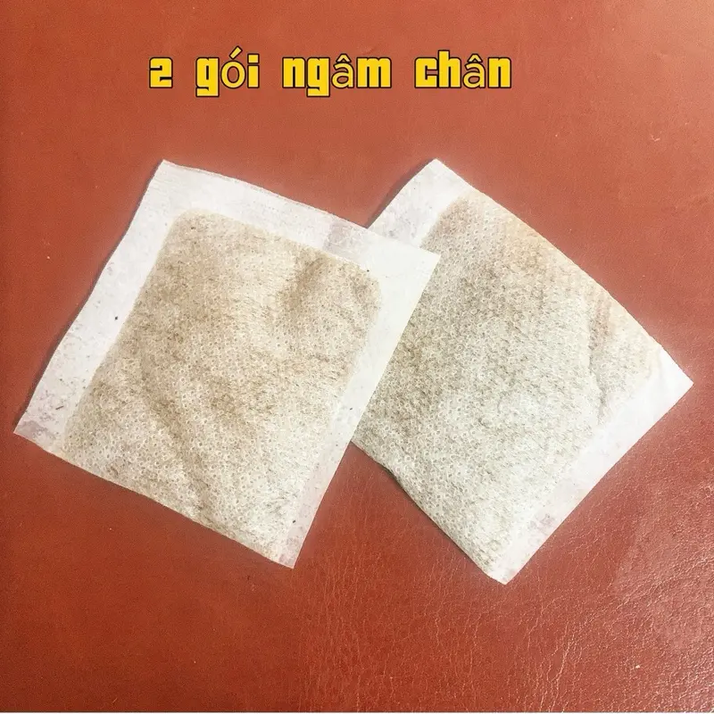 Gói thảo mộc ngâm chân thải độc thư giãn