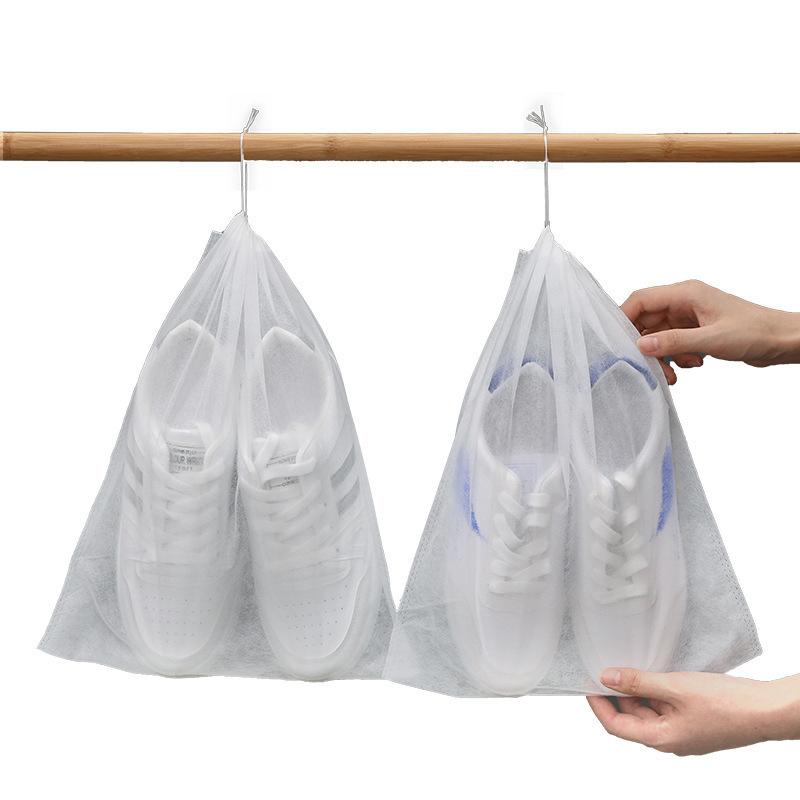 Product Introduction of Túi lưu trữ giày, 5 cái, Túi dây kéo, Chống bụi và chống vàng, Có thể tái sử dụng, Thích hợp cho du lịch ngoài trời, Túi Cầm Tay 10