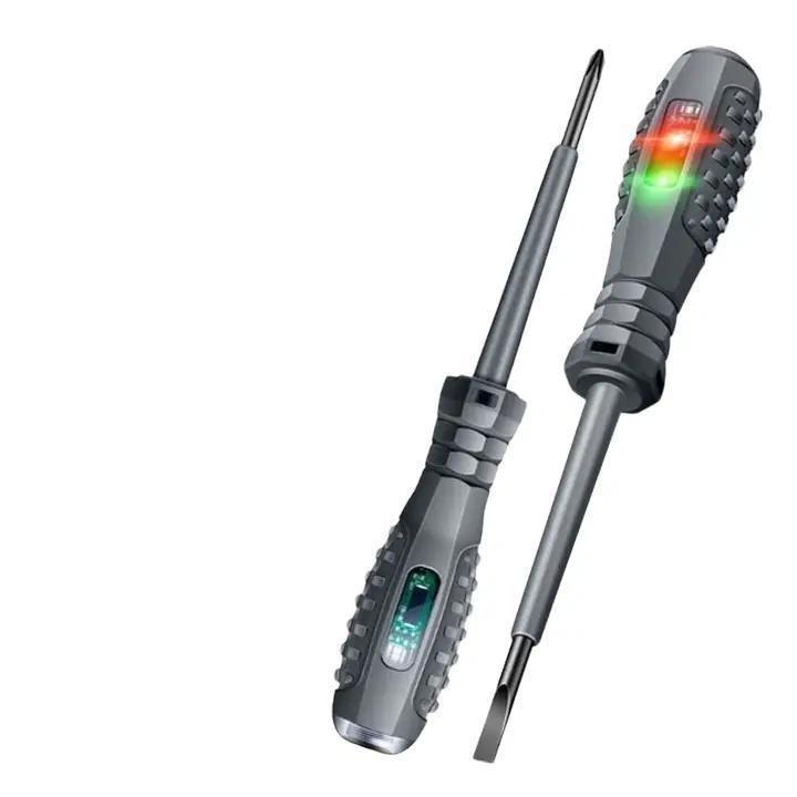 Bút thử điện thông minh, tô vít bút thử điện thiết kế chắc chắn bền bỉ ,chịu lực máy dò điện chập cháy