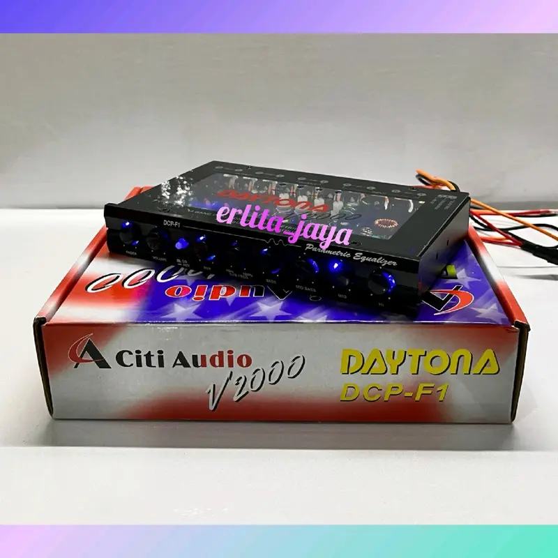 ￼PARAMETRIK EQUALIZER DAYTONA DCF-F1 V2000 TERMURAH CAR AUDIO MOBIL 4
