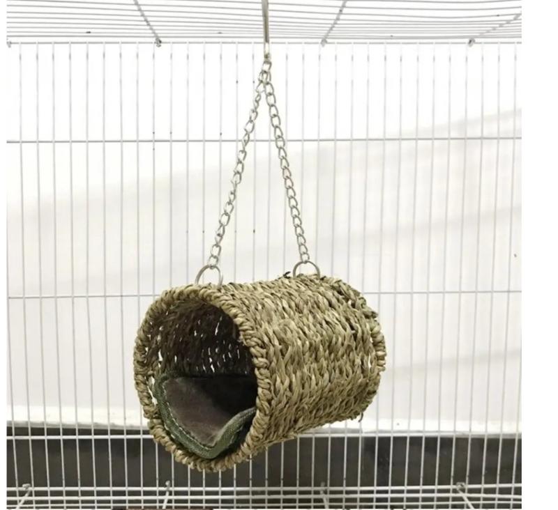 Product Introduction of Small Animal Wood Play Tunnel for Rats Ferrets Dwarf Rabbits Habitats Cave Bunny Hideout Activity Tunnel Toys Hamster House 8
