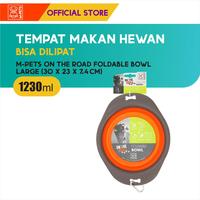 Gambar M-Pets On The Road Foldable Bowl Large / Tempat Makan Lipat Hewan dari M-Pets Volk Pets Indonesia Kota Tangerang 1 Tokopedia
