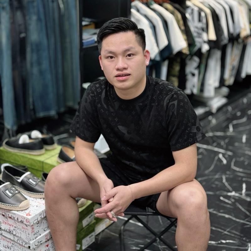 Bộ quần áo vân nổi mùa hè dành cho nam QCCC