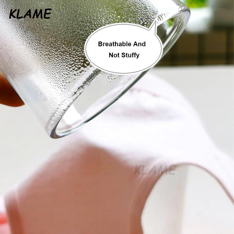 KLAME M-3XL Plus Size Women's Cotton Underwear Soft Comfortable Briefs Female Soild Color Breathable Panties High Waist Seamless Underpants Lingerie YML456 6