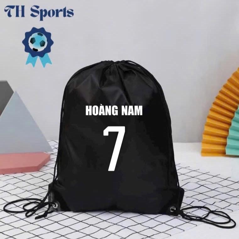 Túi rút thể thao chống nước, túi rút in tên số theo yêu cầu, balo rút thể thao in tên số theo yêu cầu vải dù mới Sport Túi Thể Thao