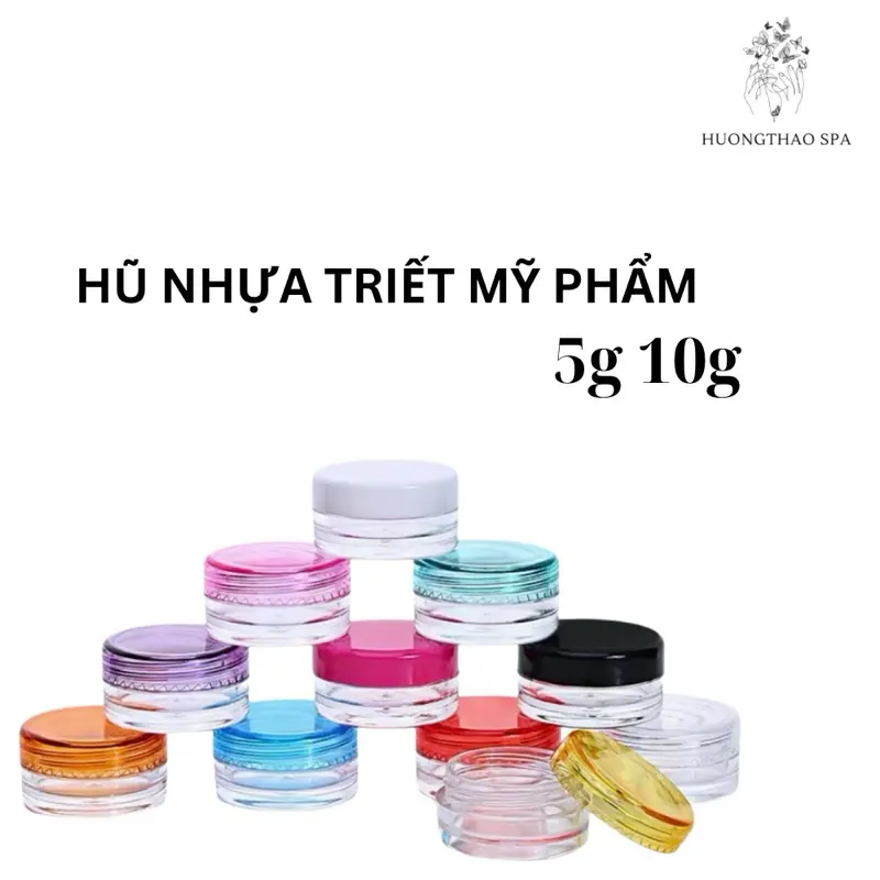 Hũ Nhựa Đựng Mỹ Phẫm Đựng Kem | Hũ 5g 10g