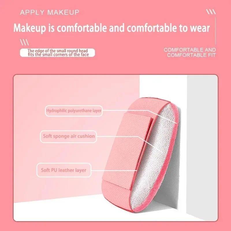Mút Đánh Kem Nền Mỹ Phẩm, Bộ 10 Cái, Hình Vuông Mini, Mút Đánh Phấn, Dụng Cụ Làm Đẹp Cho Nữ, Mút Tái Sử Dụng, Có Thể Giặt Được, Phụ Kiện Phấn Trang Điểm, Hàng Mới Về 1
