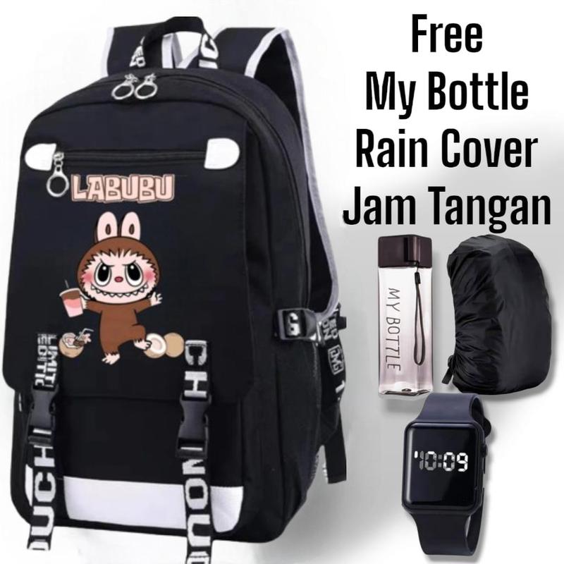 Product Introduction of HS - TAS SEKOLAH ANAK SD TK PAUD LAKI LAKI PEREMPUAN BONEKA LABUBU TAS RANSEL SEKOLAH ANAK TAS LABUBU TAS SEKOLAH SD CEWEK FASHION TERBARU BANYAK BONUSNYA 13