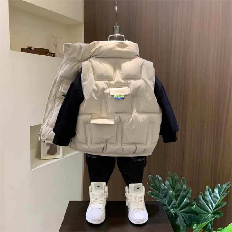 18-50kg Áo Khoác phao GILE, Trần bông, thời trang phong cách Hàn Quốc, dành cho bé trai