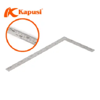 THƯỚC GÓC VUÔNG 250x500mm Thước Eke Cơ Khí Inox KAPUSI