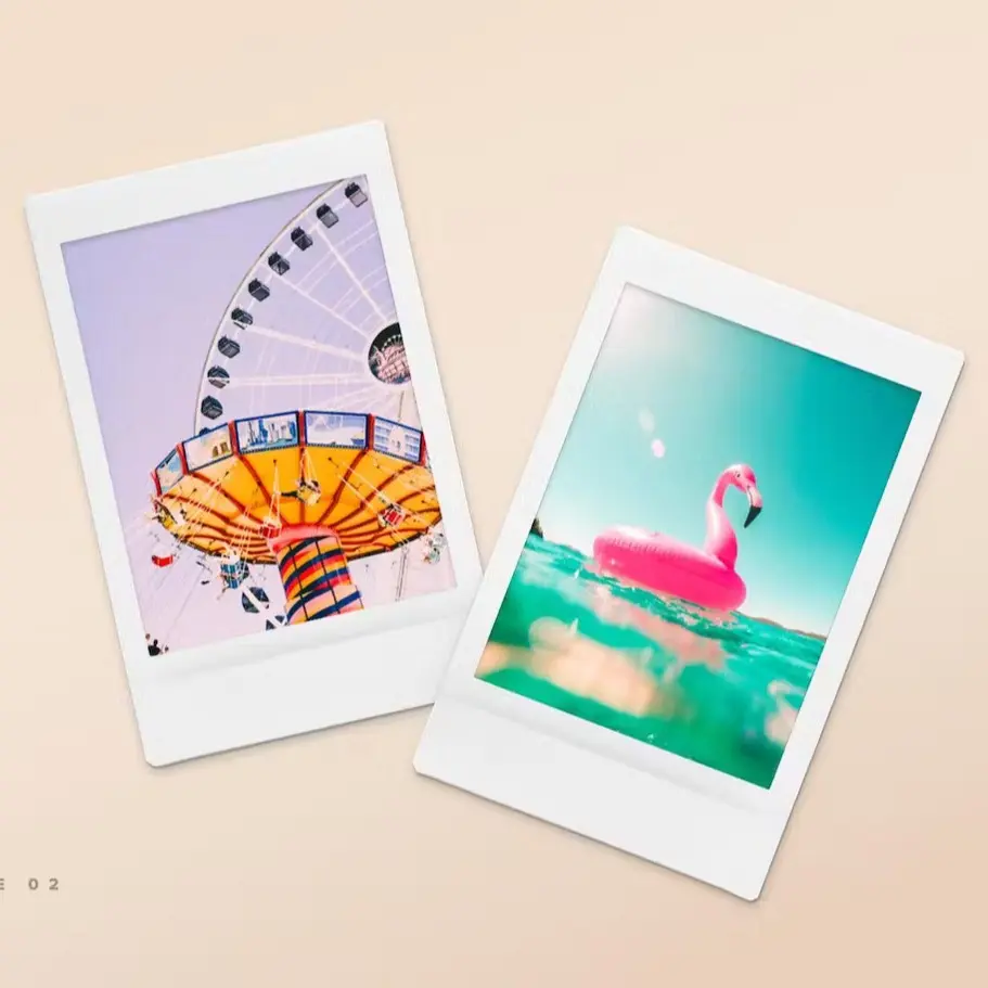 Polaroid 54 Keping Murah Berkualiti Printing Camera Photography Accessories Kamera Electronic Attack Titan Paper Kertas