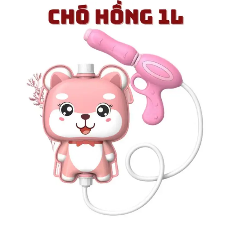 Ba lô phun nước dung tích 1000ml, phun xa 6m, nhựa dẻo bền - Toy Đồ Chơi Pin 4