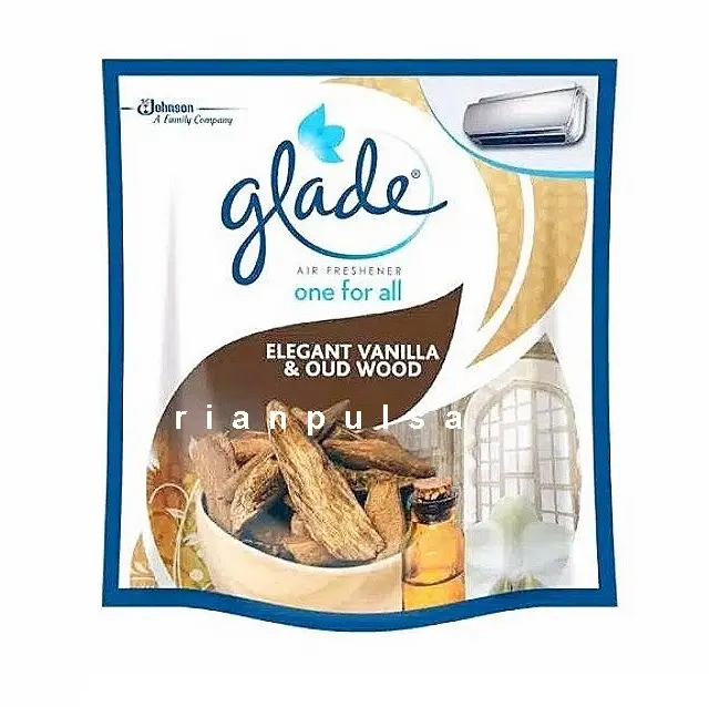 Glade Gel Pengharum Ruangan Klepon Cake Jasmine Tea Oudwood Vanilla Teh Keraton Cendana Padmasana Melati Cengkeh Car Fresh Kopi Luwak Pewangi mobil Gled 3