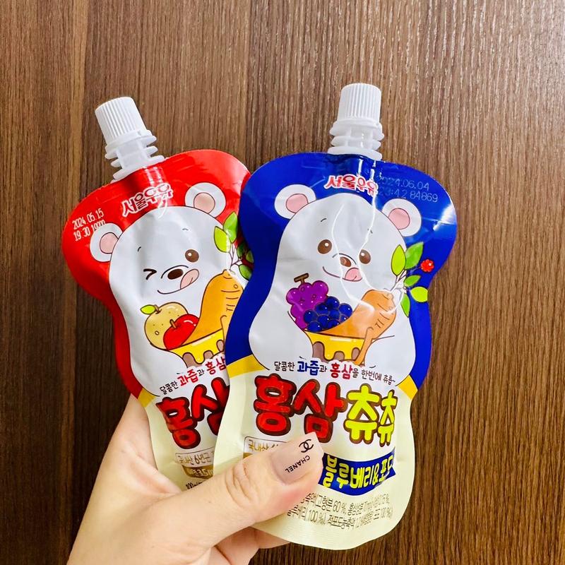 Hộp 10 gói hồng sâm Chu Chu dành cho bé từ Hàn Quốc