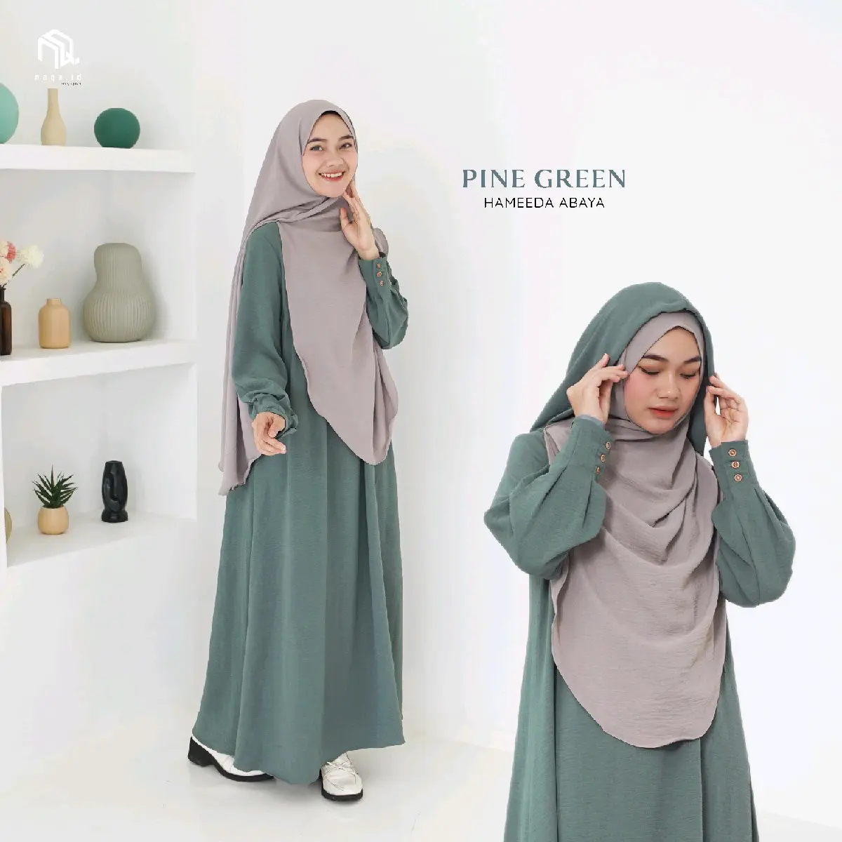 Hameeda abaya by Naqa id