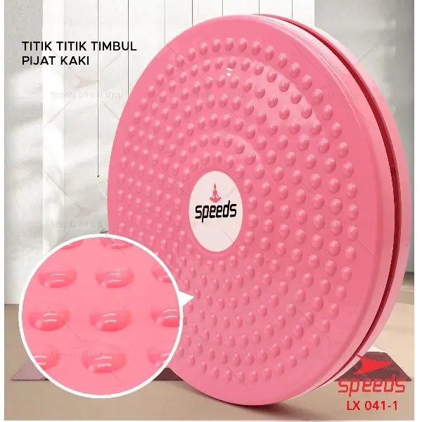 SPEEDS Waist Twisting Waist Twisting Disc 360° Alat Olahraga Santai Gym Portabel 041-1 6