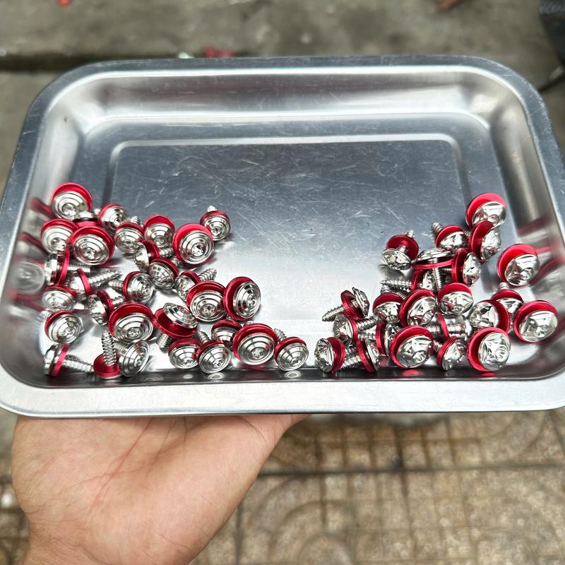 TỔNG FULL BỘ ỐC DÀN ÁO MẪU THÁI, SAO NHỌN SALAYA INOX 304 CHO CÁC DÒNG XE (Kèm Full Lông Đền) Phụ Kiện Phụ Tùng phụ  kiện xemáy