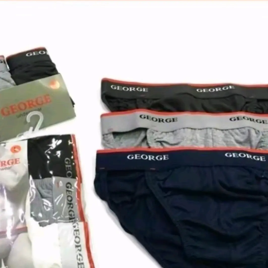 Hipster Men's Brief Tanga Bikini in 3-Piece Set - Lingerie, Menswear (8807)