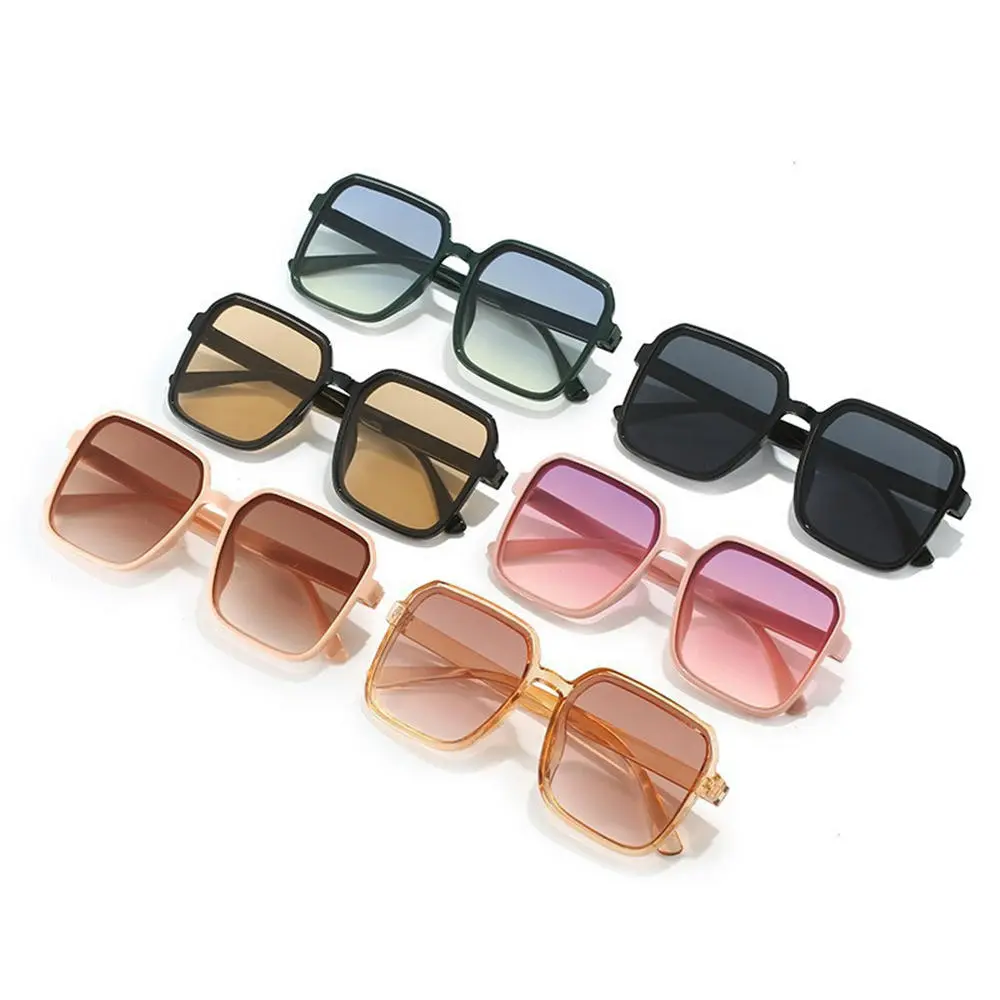 Cermin Mata Hitam Bingkai Besar, Gaya Vintaj, Perlindungan UV400, Warna Retro, Cermin Mata Hitam, Sesuai untuk Memancing Umum, Aktiviti Luar, Lelaki dan Wanita, Pakaian Kasual