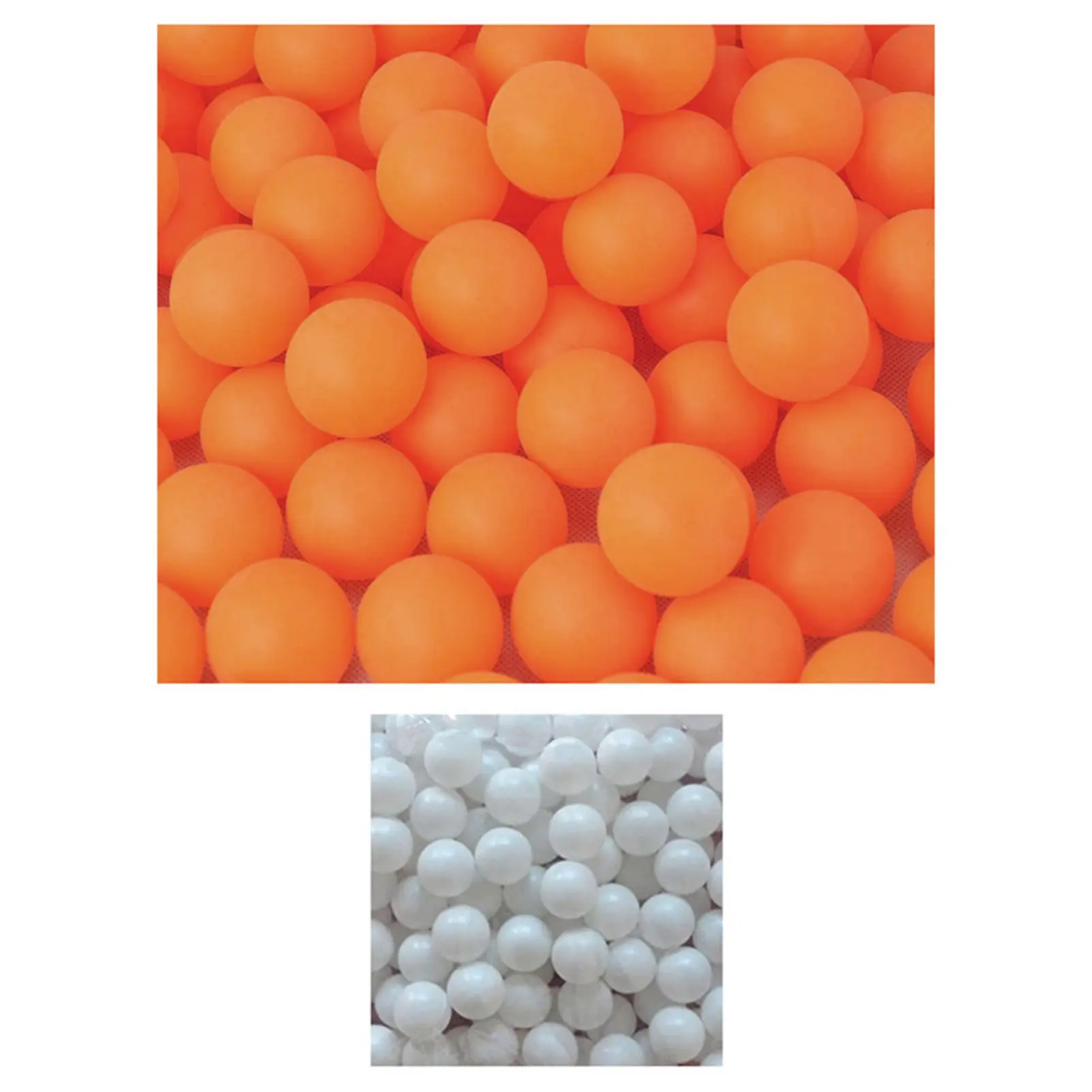 Segiyi 40mm/1.6inch Pack of 150Pcs Balls Practice Ping Pong Balls Table Tennis Ball Set