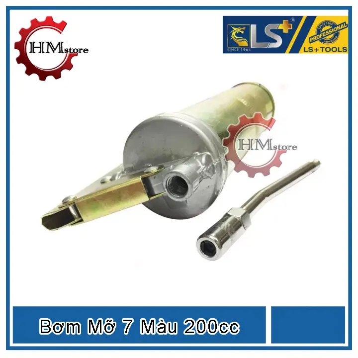 Bơm mỡ bằng tay LS+ - Bơm mỡ bò, cây bơm mỡ bò, bơm mỡ cầm tay - Nhiều dung tích 200cc 300cc 400cc 500cc - Thương Hiệu LS+ 2