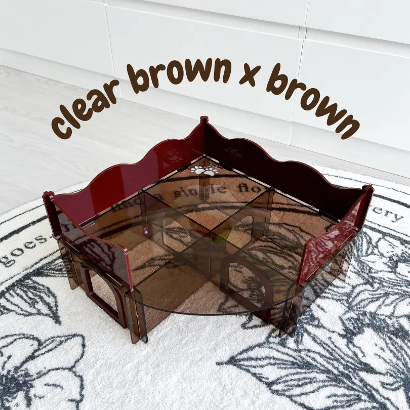 Clear Brown x Brown