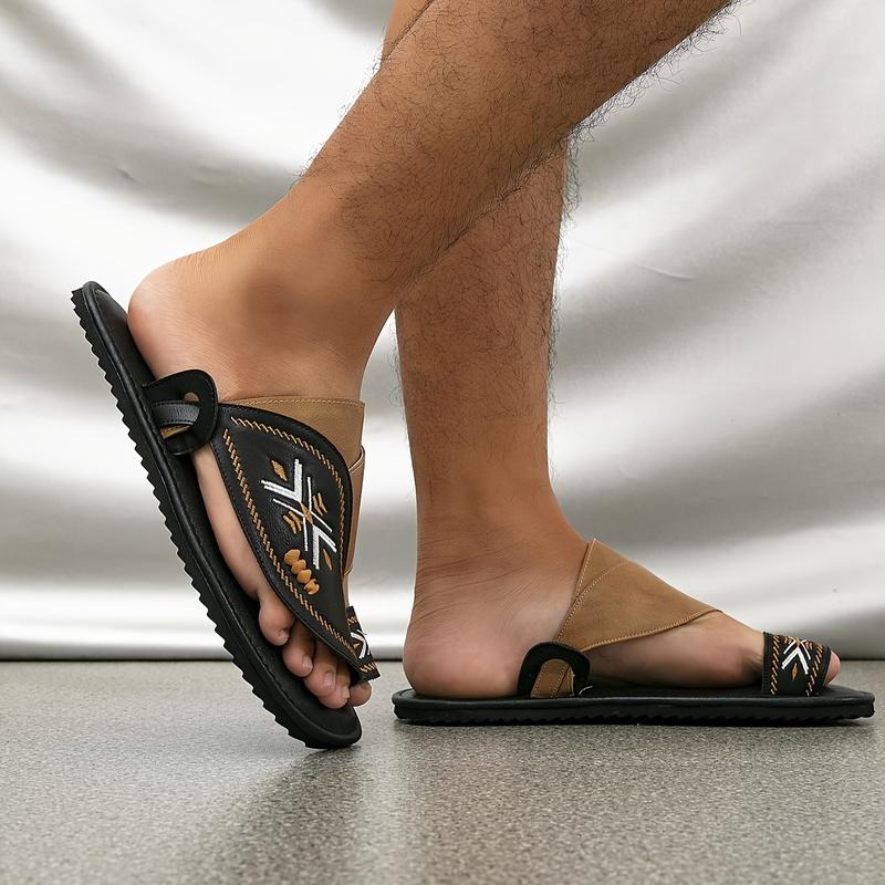 [Lightweight Men's] Comfortable and Lightweight Men's, Men's Sandals, Shoes, Arab Slides, Casual Flip Flops |   Gift Eld, Gift Ramadan Boy Footwear 4