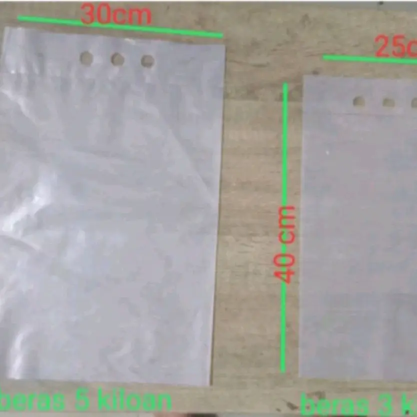 50 pcs plastik beras 5kg hdpe