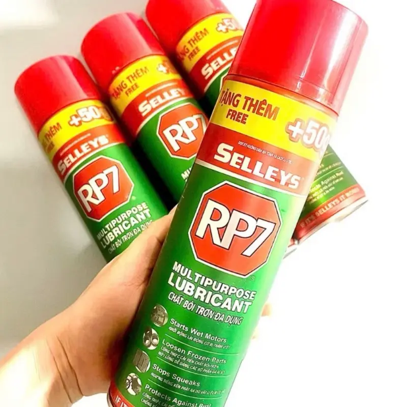 SELLEYS RP7 – XỊT BÔI TRƠN ĐA DỤNG, ĐA NĂNG, HIỆU QUẢ!