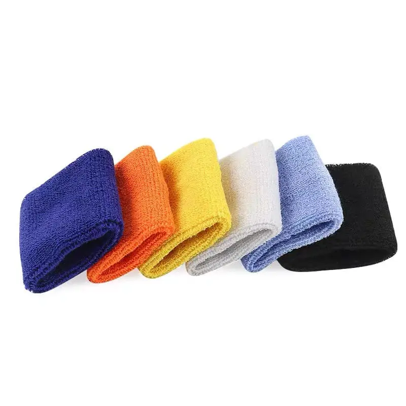 [Spring] Wristband Sweatband Cotton Unisex Hand Band Wrist Protector Gym Running Sport Safety Wrist Support Brace Wrap