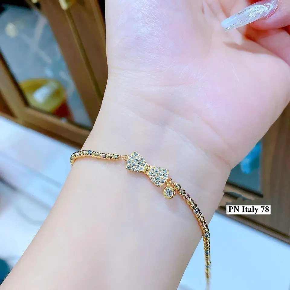 Lắc tay bi nơ sang chảnh V417 _ VB Khánh Ly Bear
