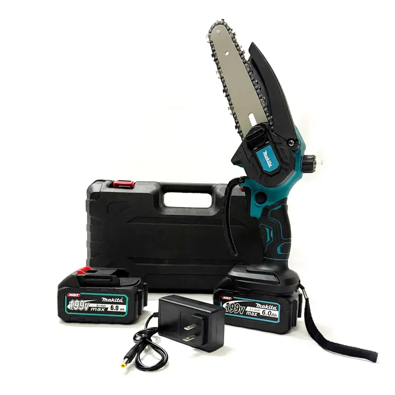 [BÁN CHẠY] Máy Cưa Xích PIN MAKITA 199V, Máy Cưa Xích Cầm Tay, Lõi Đồng, PIN Dung Lượng 32.000mAh, Lam Dài 6 Inch, Bảo Hành 12 Tháng 3