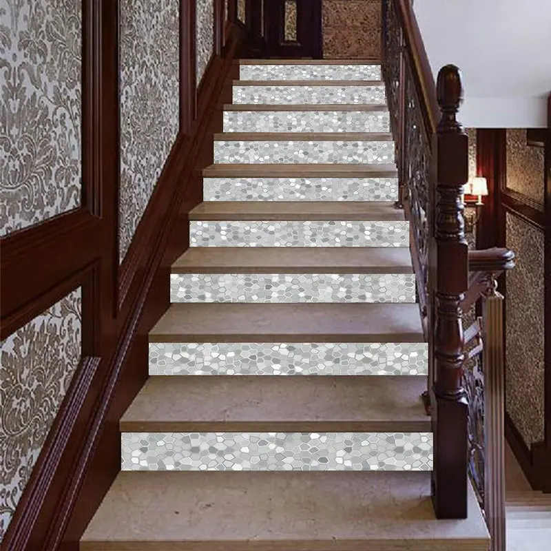 Stair Sticker, Tile Sticker, Peel and Paste Stair Sticker, Waterproof Removable Wall Sticker, Wall Decal 6