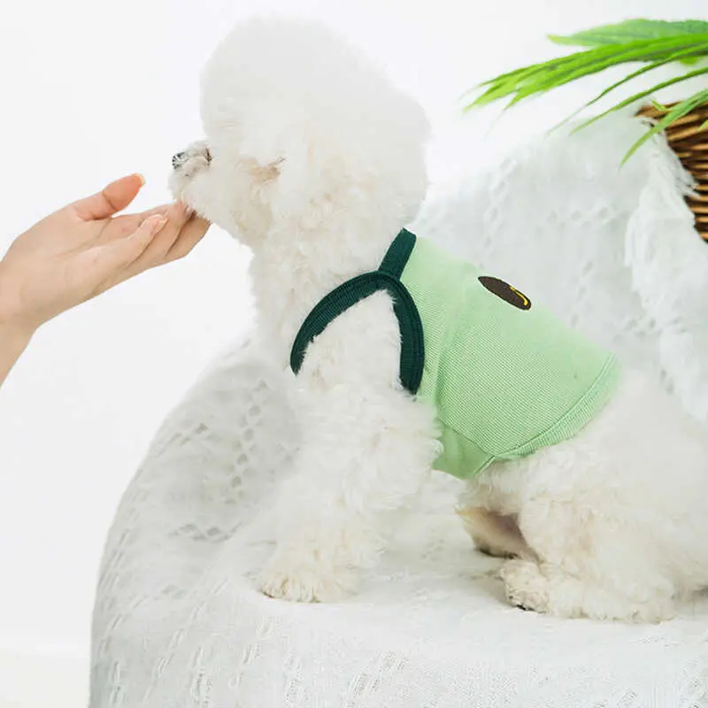 Áo Vest Cho Thú Cưng, Quần Áo Cotton Mùa Hè, Mỏng, Thích Hợp Cho Chó chó Con, Cho Quần Áo Cho Chó Nhỏ Và Trung Bình Trang Phục 3