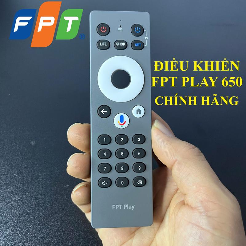  Điều Khiển Chính Hãng FPT Dùng Cho Box 650 - Khiển Giọng Nói 