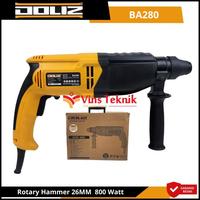 Gambar DOLIZ BA280 Mesin Bor Beton Rotary Hammer 26mm 800Watt SDS Plus BA 280 dari Vins Teknik Bekasi Kota Bekasi 2 Tokopedia