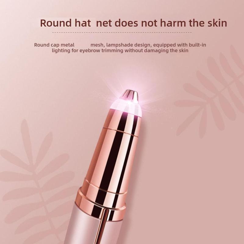 Product Introduction of Electric Eyebrow Trimmer Ladies Automatic Eyebrow Shaving Instrument Beauty Trimmer Tool Rechargeable Shaving Instrument 21