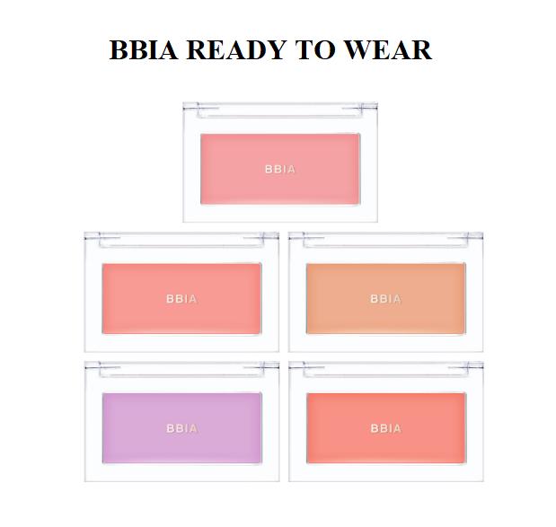 Má hồng BBia Ready To Wear phấn má nén má kem bbia