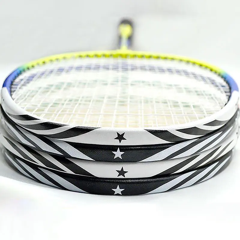 [YYY]Badminton Racket Head Protective Sticker Multi-color Anti-friction ...