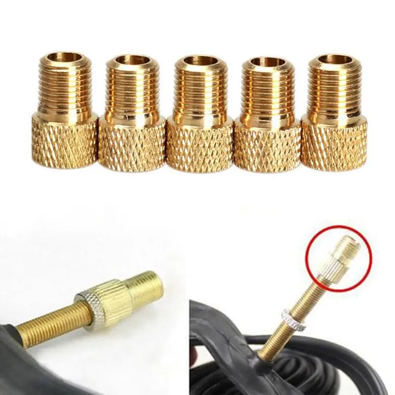 Valve Adaptor Converter Bicycle Bike Tire Tube Pump Y5Y1
