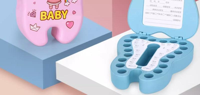 Product Introduction of Baby Tooth Box for Boys and Girls, Baby Hair Keepsake Gift, Tooth Collection Permanent Storage Box, Tooth House Organizer Box 4