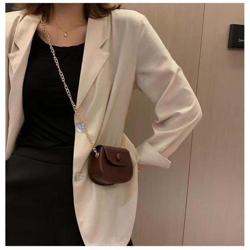 Product Introduction of Elegant Cute Handbag Pouch Boy Cross Body Bag PU Leather Chain Purse Child Girls 12