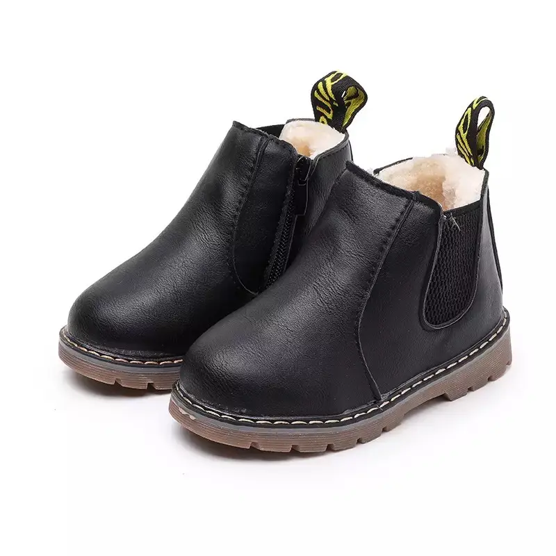 Waterproof Winter Martin Boots for Kids Ankle Boots Anti Air Anak Kaki 2
