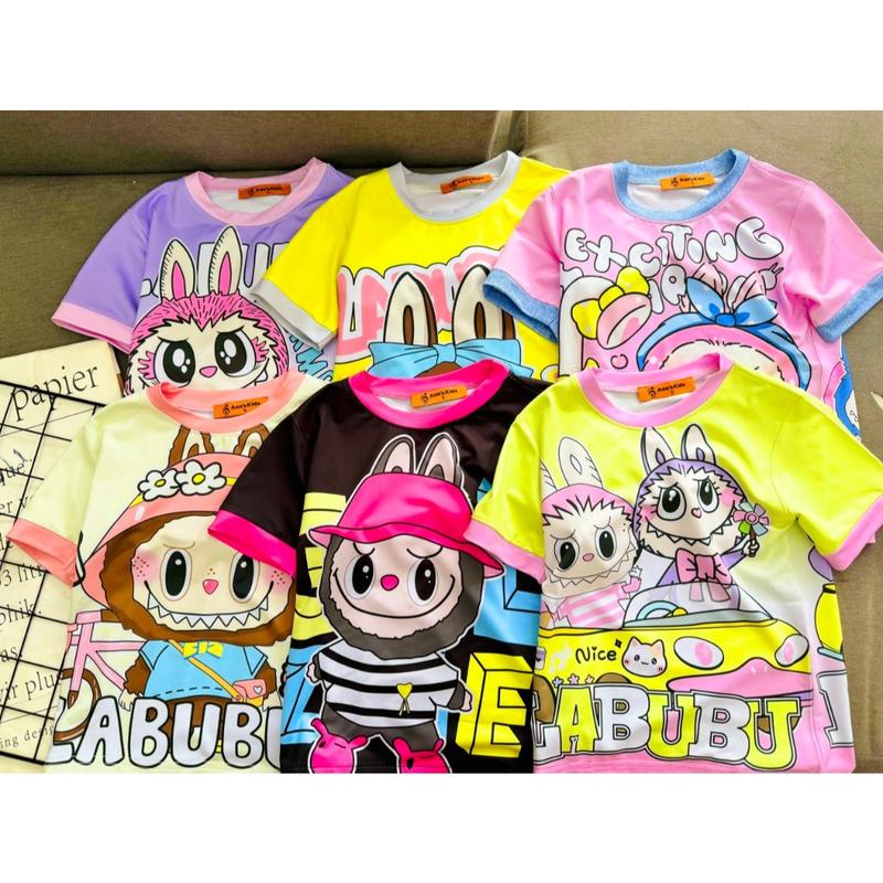 (12-23 ký) Bộ ngố siêu dễ thương thun lạnh Ann's Kids cho bé gái - Đồ bộ trẻ em Cotton 7