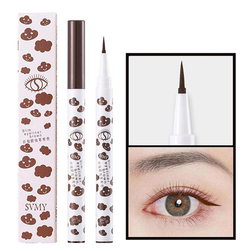 Product Introduction of Liquid Eyeliner Eyebrow Pencil Soft Brush Tip Line Smooth Waterproof Sweatproof Long-lasting Natural Non-fading Eye Makeup 22