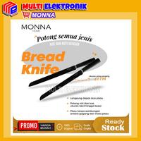 Gambar Monna Pisau Roti Monna Bakeware/ Pisau roti/ Bread Knife/ Pisau dapur Knife Stainless Steel - Pisau Roti Monna dari Toko Multi Elektronik Kota Administrasi Jakarta Pusat 1 Tokopedia