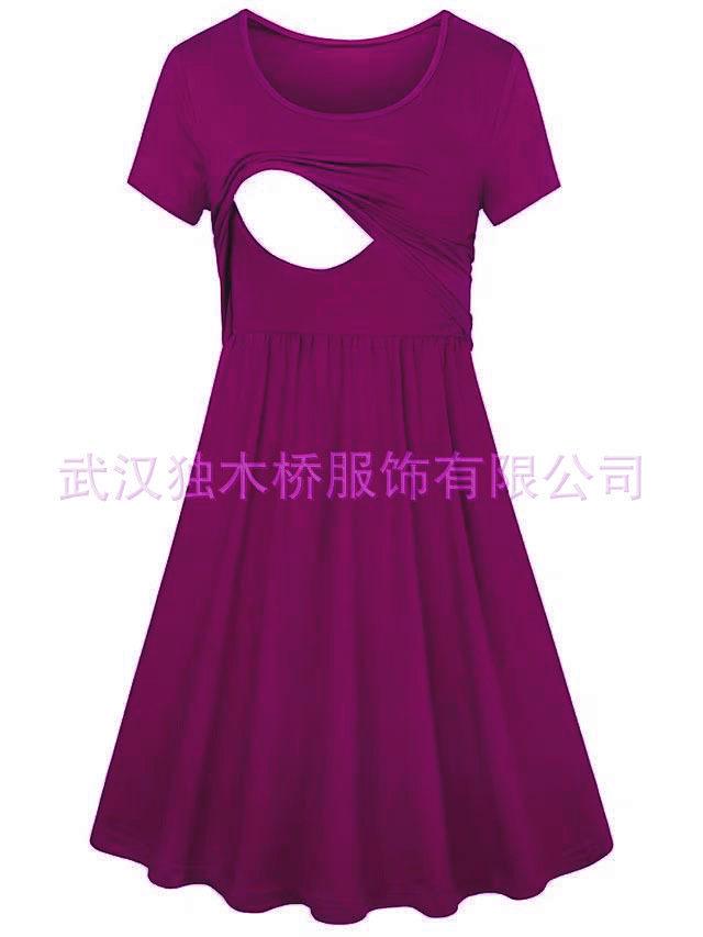Product Introduction of Trendy Maternity Dresses for Spring/Summer 2025 Stylish Nursing Dresses for New Moms Comfortable and Fashionable maternity hospital sleepwear preggy  outfits breastfeeding  dress maternity  dress  plus  size damit  pang  binyag  ni  mommy 22